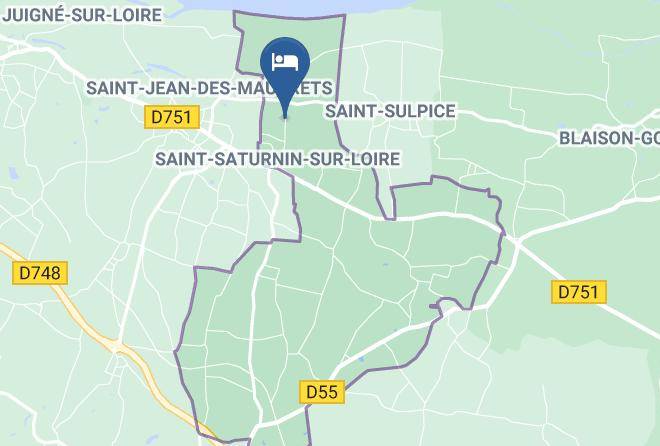 Maine Et Loire - Manoir De La Groye Maps