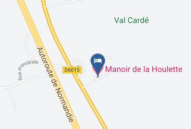 Eure - Manoir De La Houlette Maps