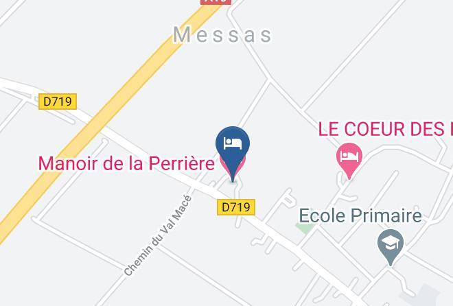 Loiret - Manoir De La Perriere Maps