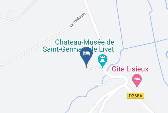 Calvados - Manoir De Livet Maps