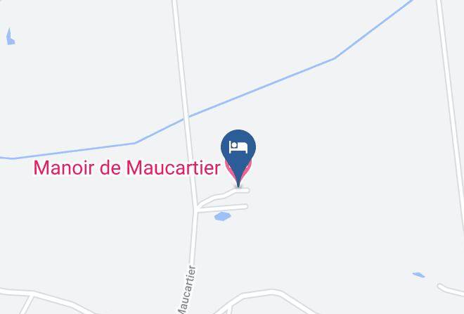 Indre Et Loire - Manoir De Maucartier Maps