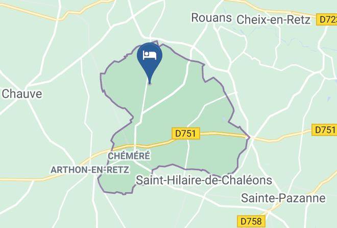 Loire Atlantique - Manoir De Prince Neuf Maps