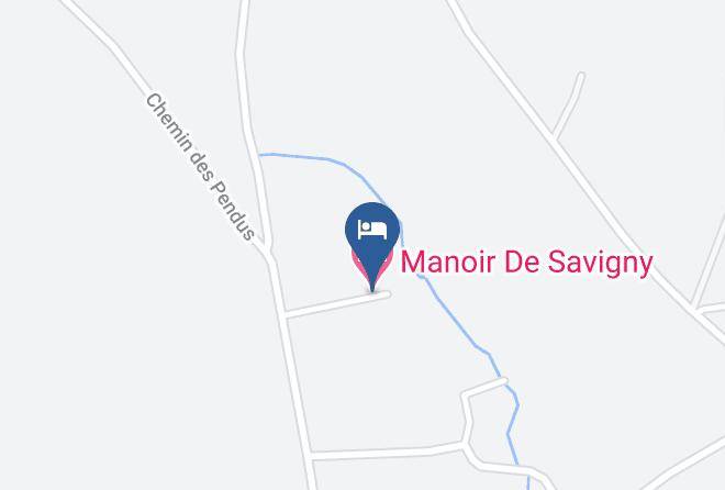 Manche - Manoir De Savigny Maps