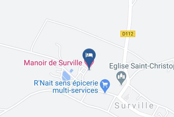 Eure - Manoir De Surville Maps