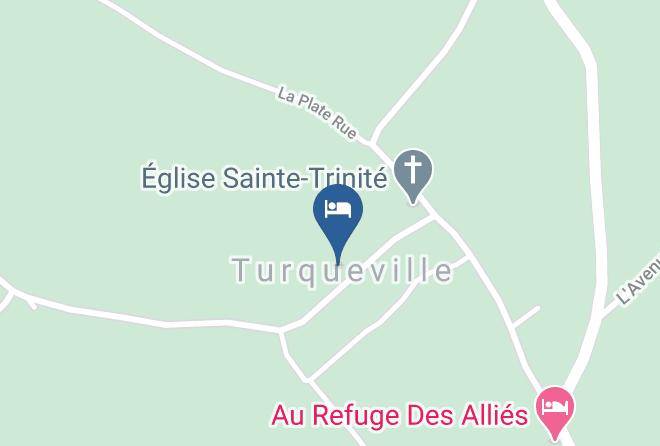 Manche - Manoir De Turqueville Les Quatre Etoiles Maps