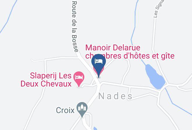 Allier - Manoir Delarue Chambres D'hotes Et Gite Maps