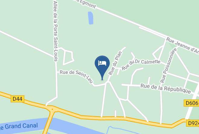 Oise - Manoir Des Cavaliers Bnb Maps