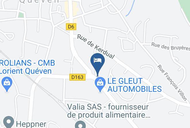Morbihan - Manoir Des Eperviers Maps