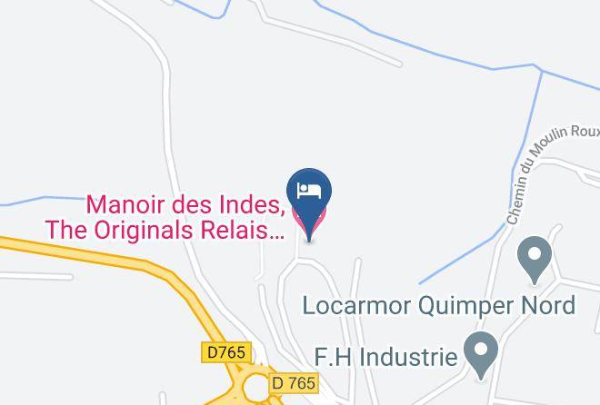 Finistere - Manoir Des Indes The Originals Relais Maps