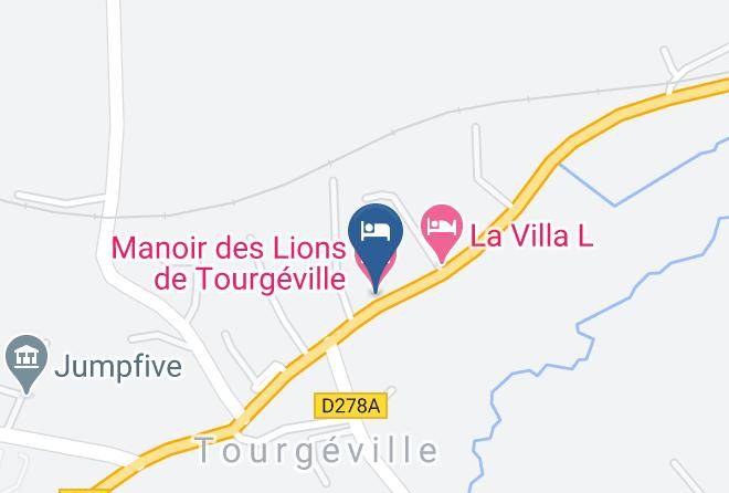 Calvados - Manoir Des Lions De Tourgeville Maps