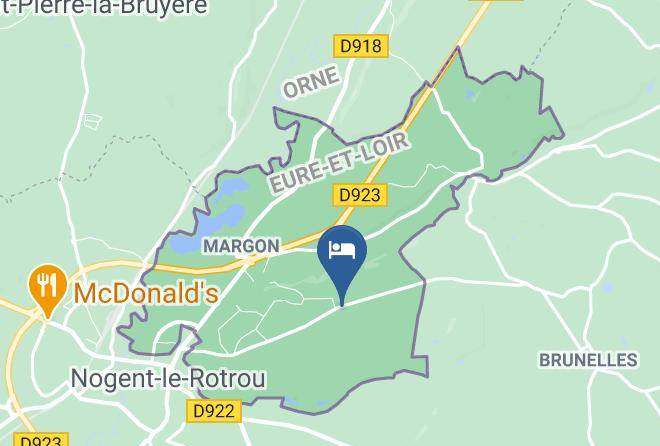 Eure Et Loir - Manoir Du Bois Joly Maps