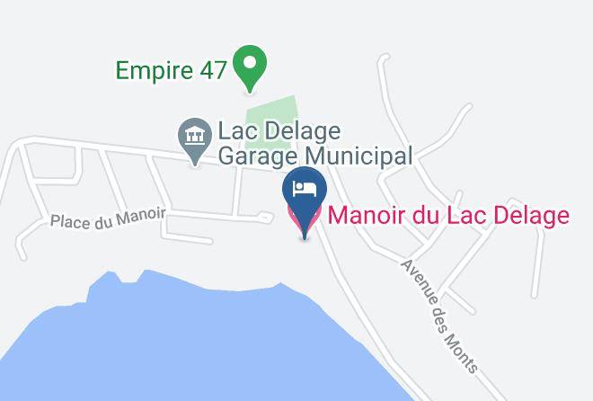 La Jacques Cartier Regional County Municipality - Manoir Du Lac Delage Maps