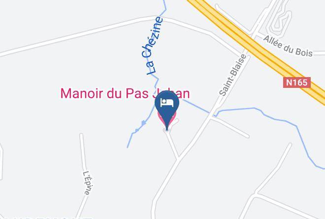 Loire Atlantique - Manoir Du Pas Jahan Maps