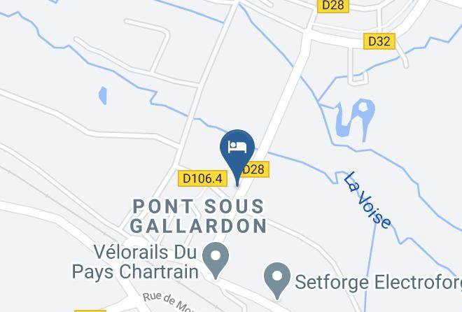 Eure Et Loir - Manoir Du Pont Maps
