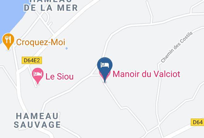 Manche - Manoir Du Valciot Maps
