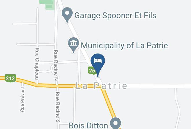 Le Haut Saint Francois Regional County Municipality - Manoir Gregoire Maps