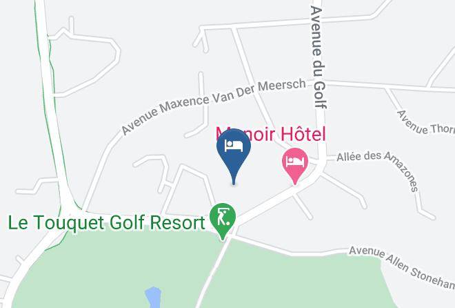 Manoir Hotel Map
