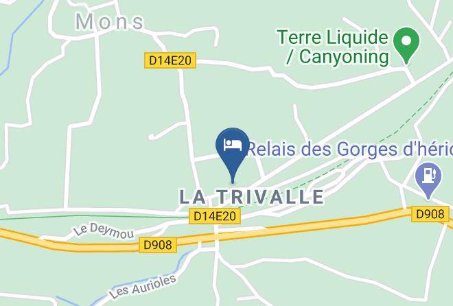 Herault - Manoir La Trivalle Maps