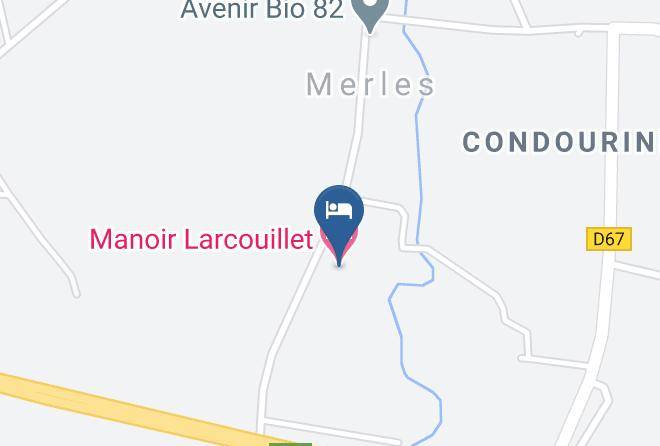 Tarn Et Garonne - Manoir Larcouillet Maps