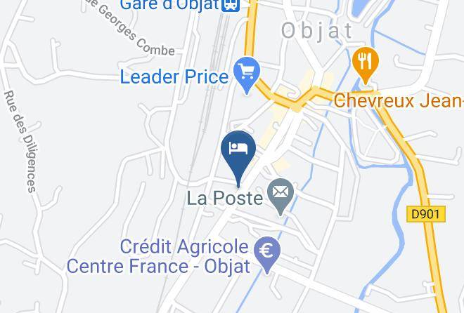 Correze - Manoir Lascaux Maps