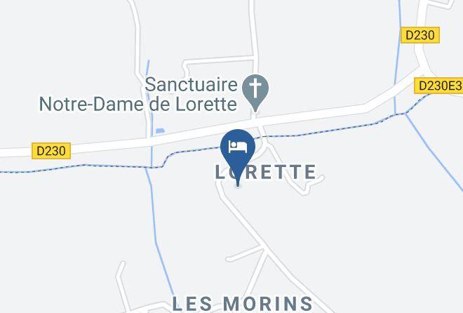 Manoir Laurette Map