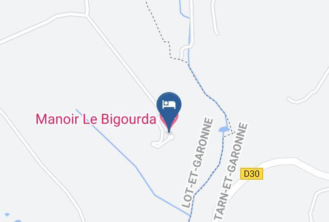 Lot Et Garonne - Manoir Le Bigourda Maps