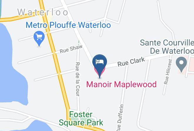 La Haute Yamaska Regional County Municipality - Manoir Maplewood Maps