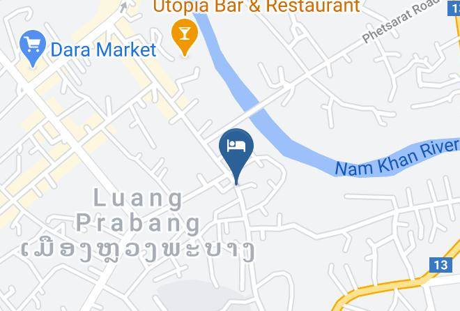 Louangphrabang - Manoluck Maps