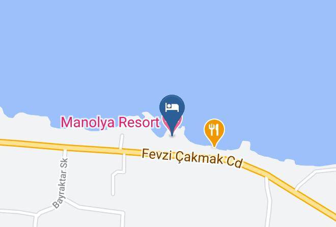 Lapta - Manolya Resort Hotel Maps