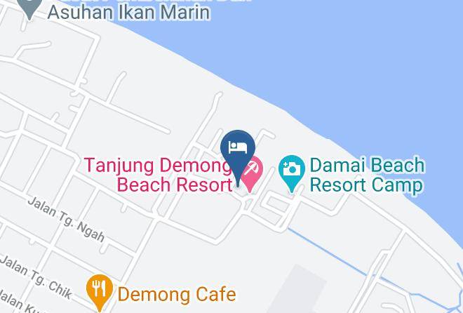 Daerah Besut - Manor Beach Resort Maps