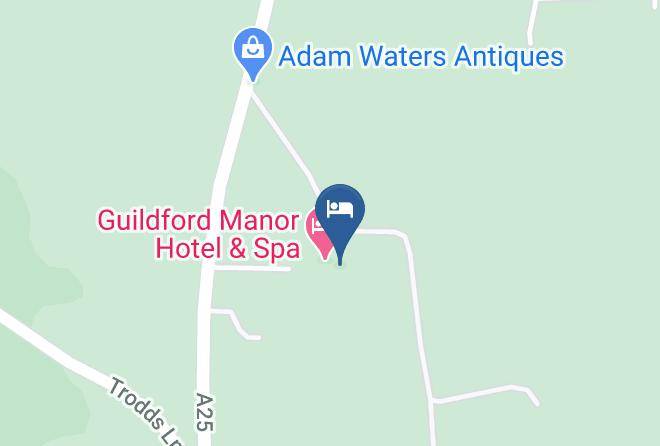 Surrey - Guildford Manor Hotel & Spa Maps
