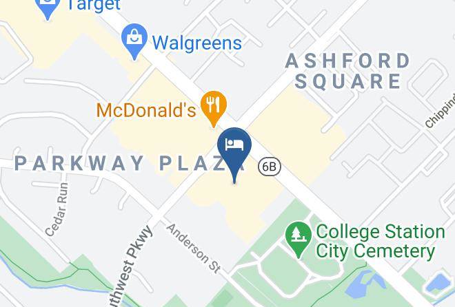 Brazos - Manor Inn College Station Maps