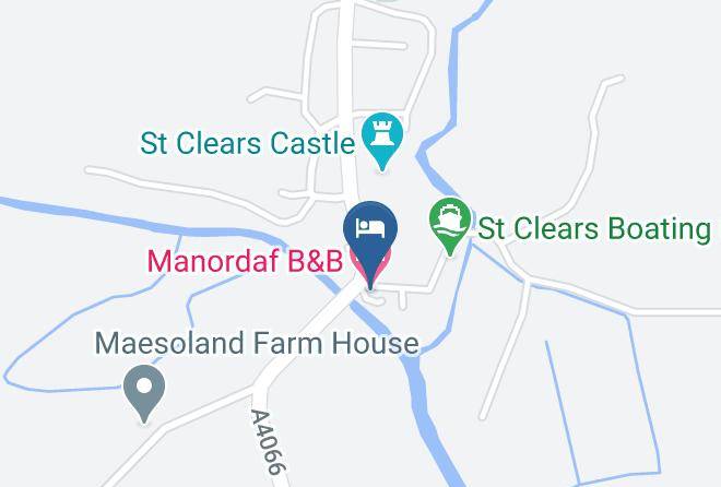 Carmarthenshire - Manordaf B&b Maps