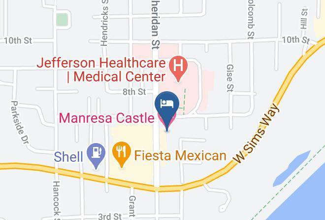 Jefferson - Manresa Castle Hotel Maps