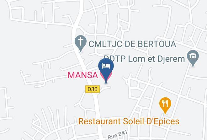 Lom Et Djerem - Mansa Hotel Maps
