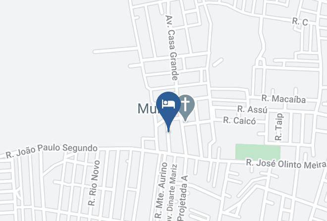 Ceara Mirim - Mansao Beira Mar Ha 43 Minutos De Natal Maps