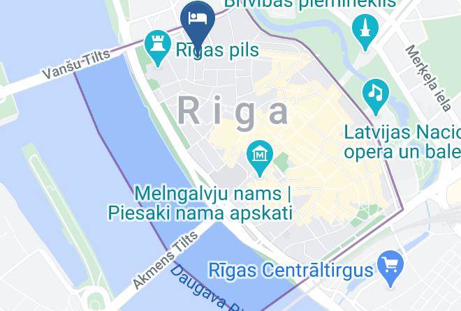 Riga - Mansard In Old Town Maps