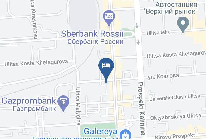 Pyatigorsk - Mansard In The City Centre Maps