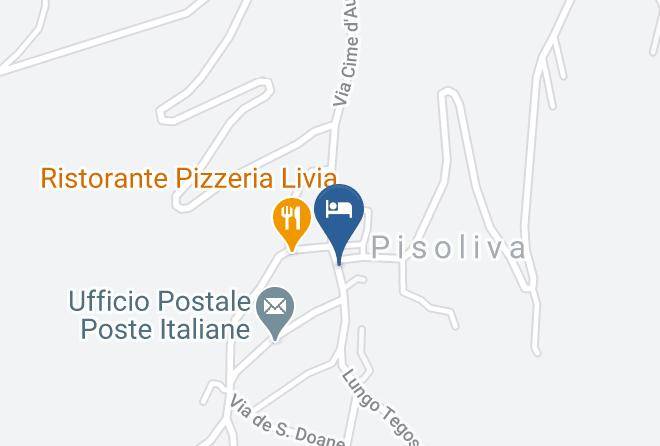 Belluno - Mansarda Caviola Maps