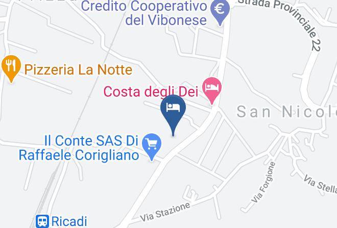 Vibo Valentia - Mansarda Celeste Maps