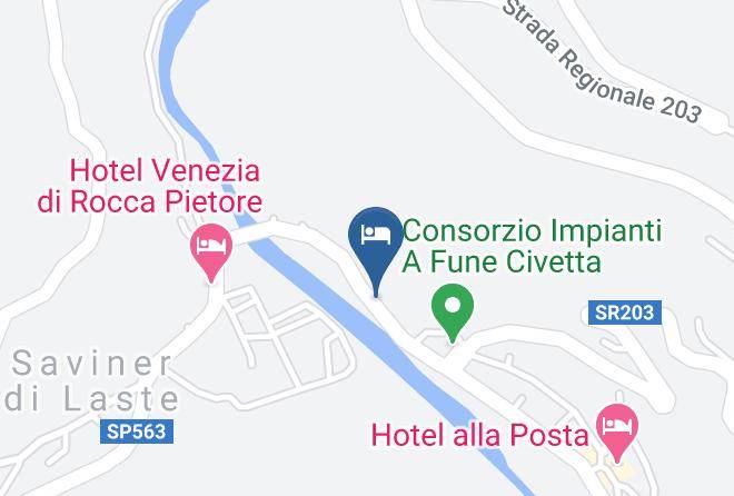 Belluno - Mansarda Civetta Maps