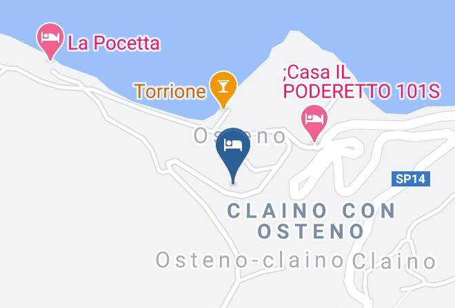 Como - Mansarda Del Noce Maps