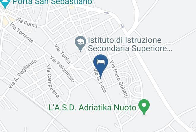 Lecce - Mansarda Fulcignano Maps