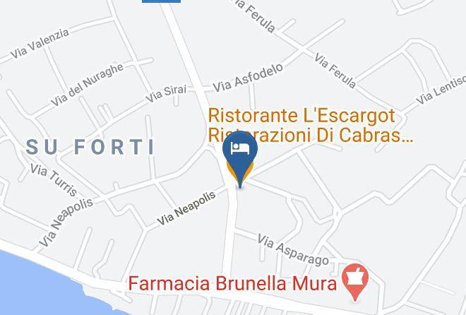 Cagliari - Mansarda Lucia Maps