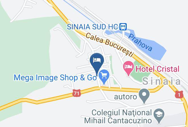 Sinaia - Mansarda Maradu Maps
