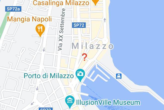 Messina - Mansarda Porto Milazzo Maps