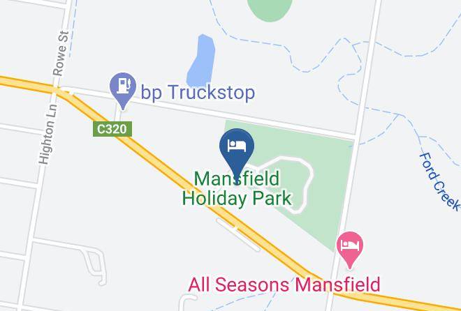Mansfield Holiday Park Map