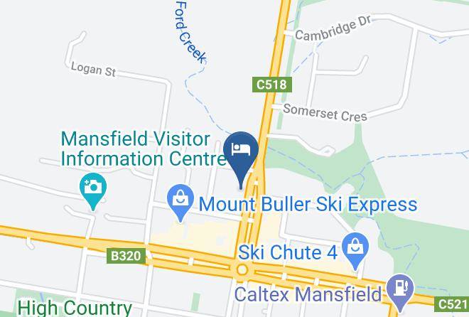 Mansfield - Mansfield Motel Maps