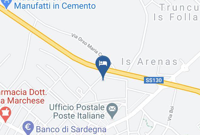 Cagliari - Mansio Residence & Hotel Elmas Maps