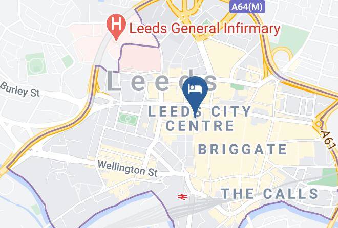 Leeds - Mansio Suites Basinghall Maps